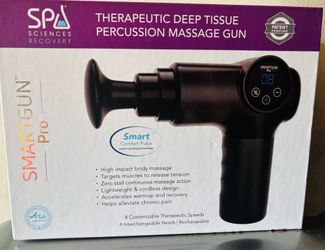 SPA Sciences SMARTGUN Pro Therapeutic Deep Tissue Massage Gun