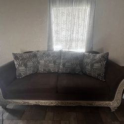 Grey Couch And Loveseat