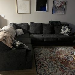 2 Piece L Shaped Sectional 
