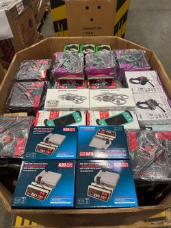 gaming pallet, wholesale gaming accessories, PS5 accessories, Nintendo Switch accessories, gaming headset, reseller inventory, TikTok Shop inventory, 