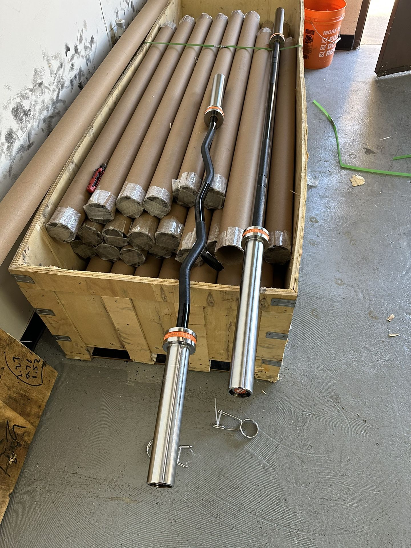 Olympic Needle Bearing Curl Bar. Brand new still in the box