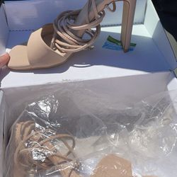 Nude High Heals Size 6 
