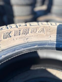 265/60/20 Kendall vendo un set de llantas usadas excelente condiciones de vida las 4 ✅🤩I am selling a set of used tires, all 4 in excellent living co
