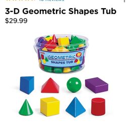 3D Geometric Shapes - Lakeshore