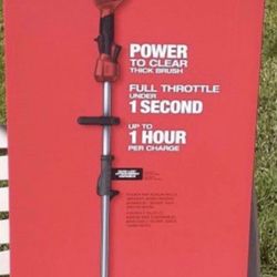 Milwaukee M18 FUEL 18-Volt Lithium-Ion Brushless Cordless String Trimmer with QUIK-LOK Attachment Capability (TOOL ONLY) FIRM PRICE