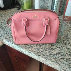 Pink Coach Purse (Real) 
