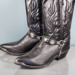 The Abilene Sage Men's Concho Western Boots