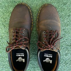 Size 11 Doc Marten 8053 Crazy Horse Leather Casual Shoes