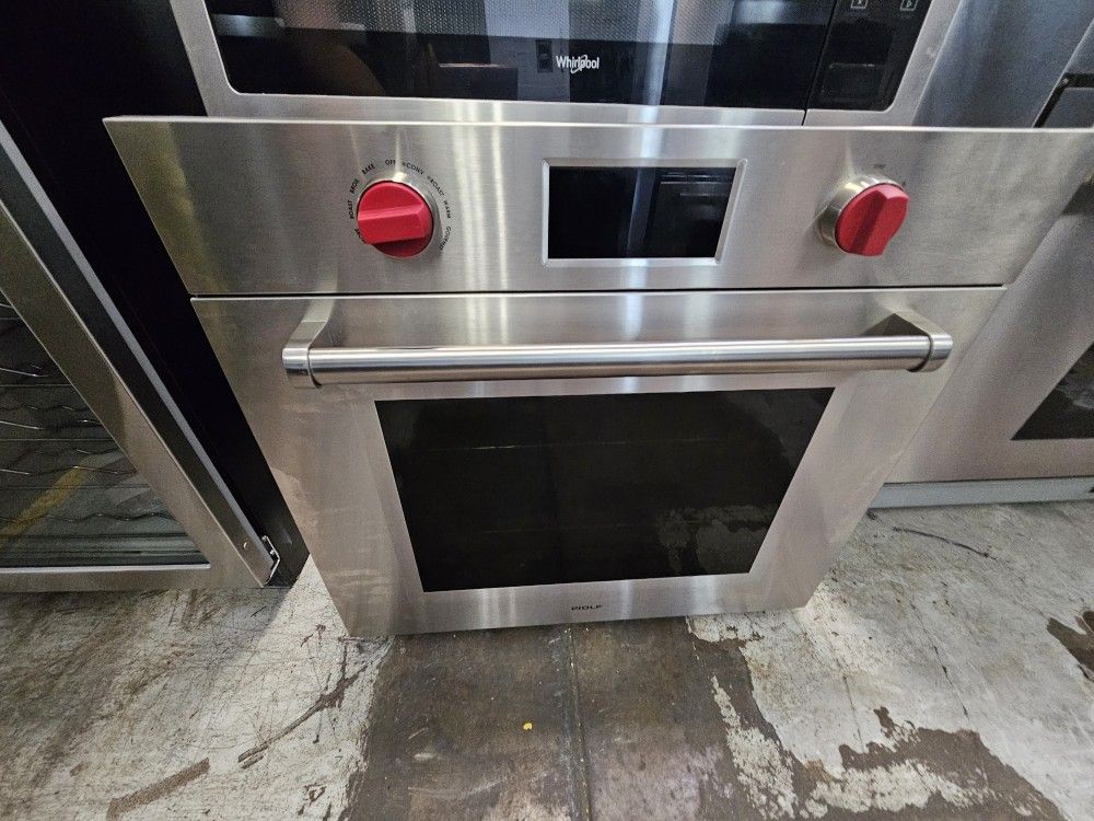 30" WOLF SINGLE WALL OVEN STAINLESS STEEL 