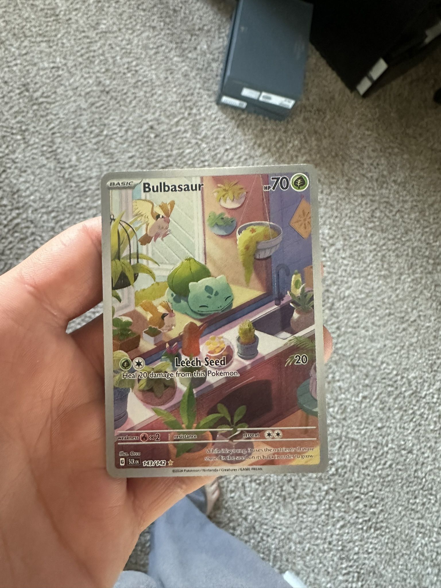 Pokemon Stellar Crown Bulbasaur