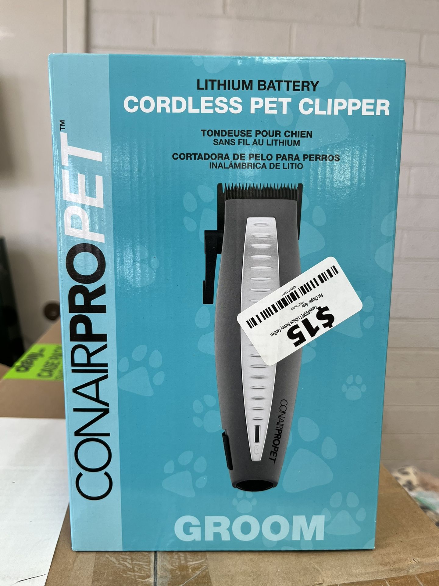 Cordless Pet Clippers