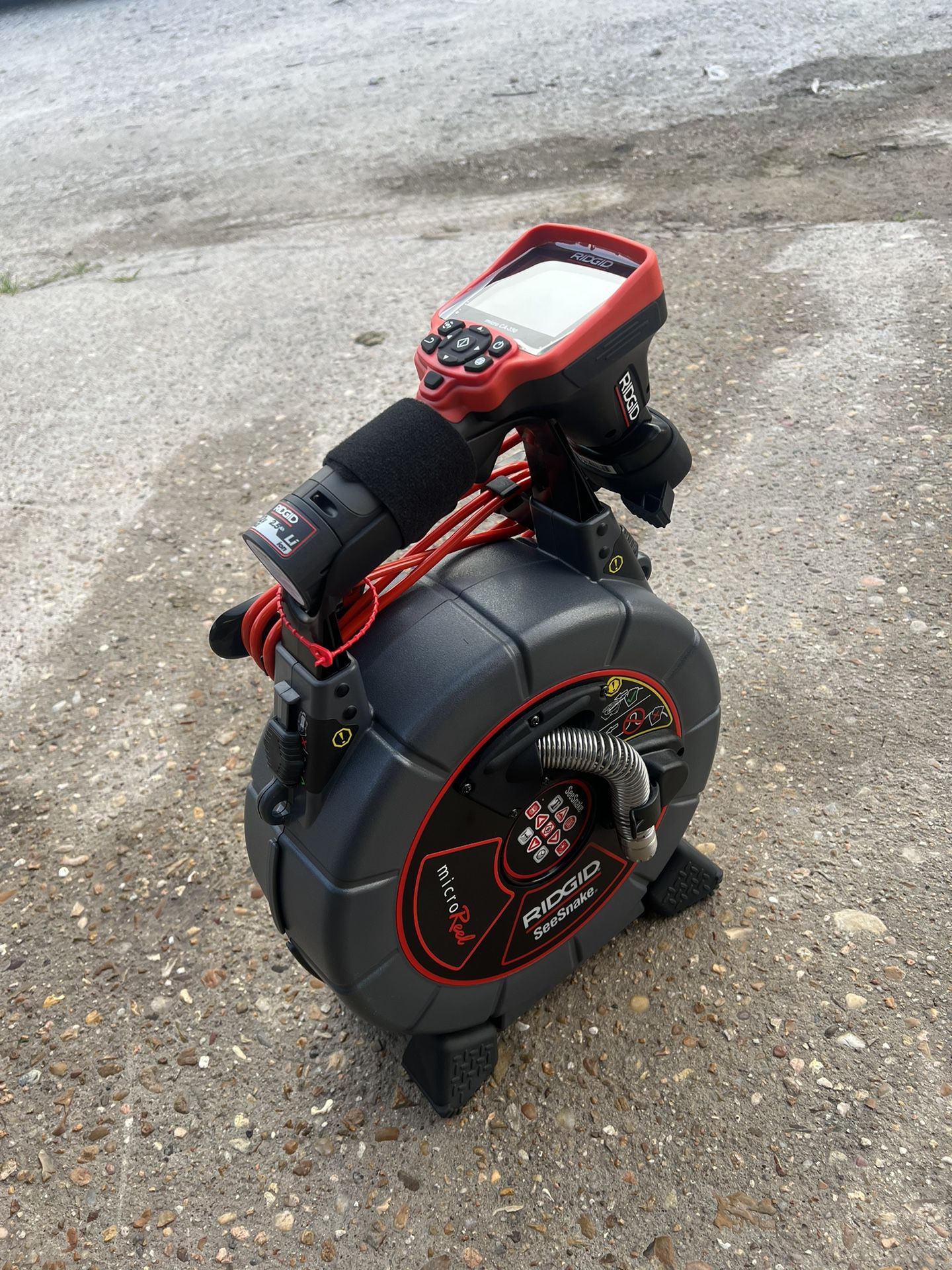 RIDGID SeeSnake MicroReel Drain Snake Video Inspection System with CA-350  Inspection Camera for Lines up to 100 ft. for Sale in Houston, TX - OfferUp