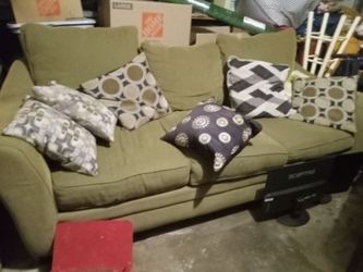Green Couch - Comfortable