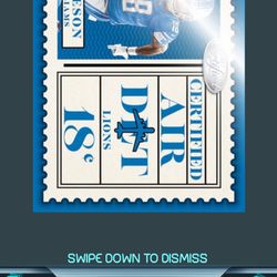 NFL Blitz Jameson Williams 