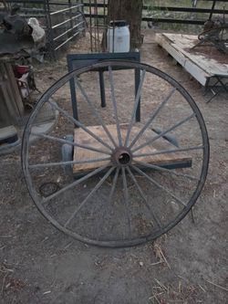 Wooden Wagon wheel
