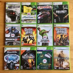 Lot of 12 OEM XBOX Video Game Cases with some Booklets NO GAMES