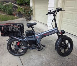 Wallke H9 AWD E-Bike – 48V 60AH longest Range 200 miles
