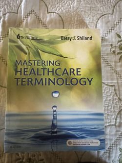 Collage Book Health Care Terminology