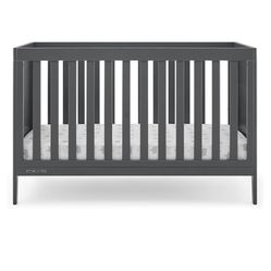 White Delta 4in 1 Crib And Mattress 