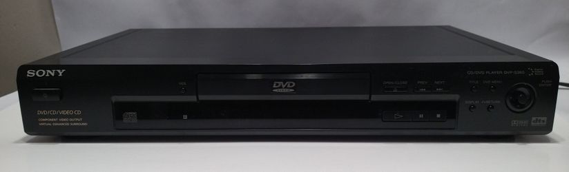 Sony CD/DVD Player DVP-S360 *Tested Working* No Remote