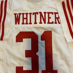 Donte Whitner Signed Jersey