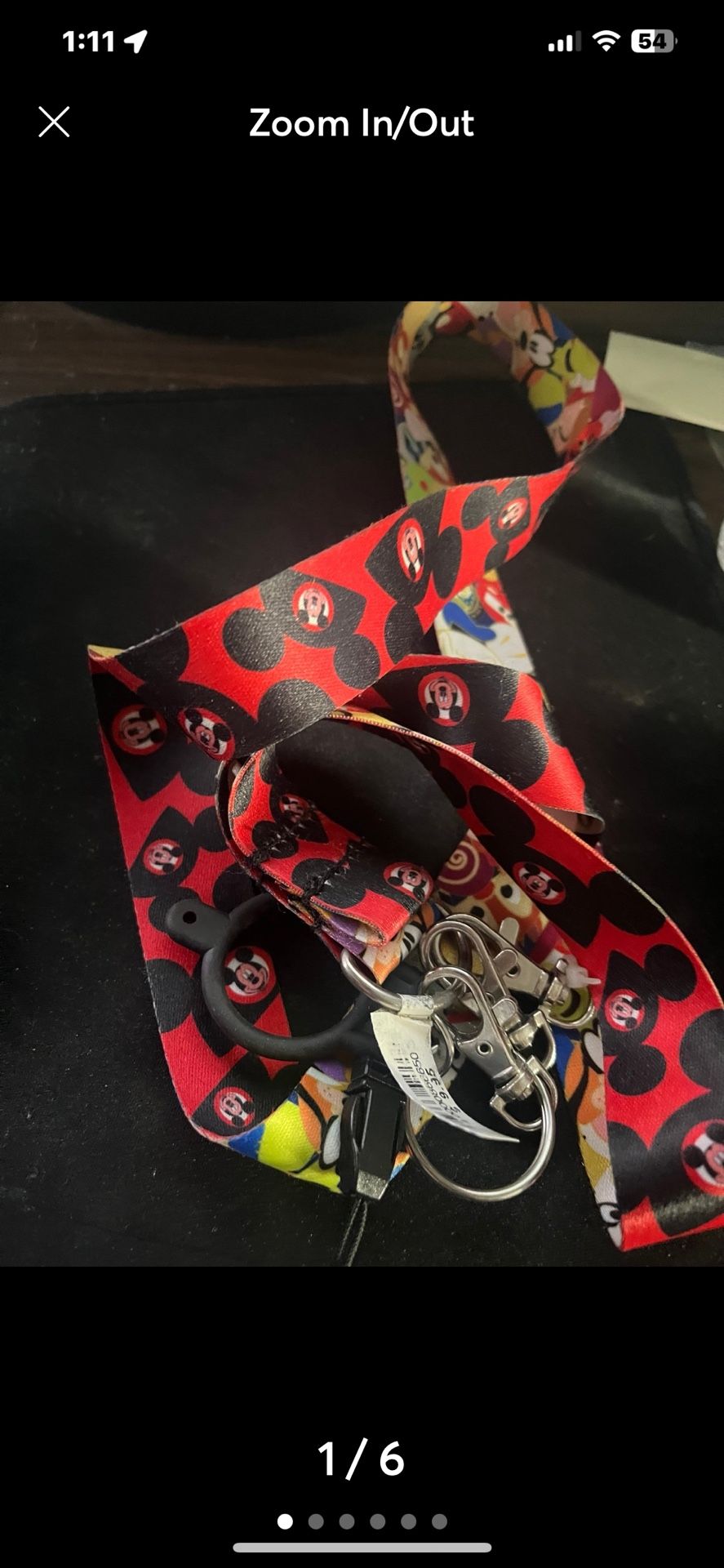 NEW! Disney lanyard