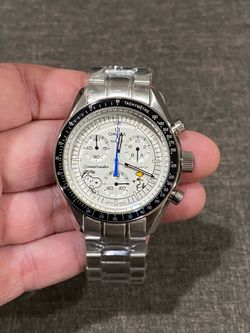 Moonswatch Mod Modified watch PE50 Quartz movement Stainless Steel Case
