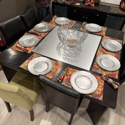 Dinning Room Table And Chairs Set 