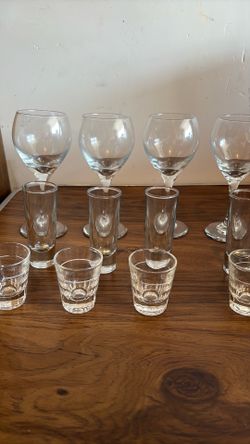 Glasses bar ware