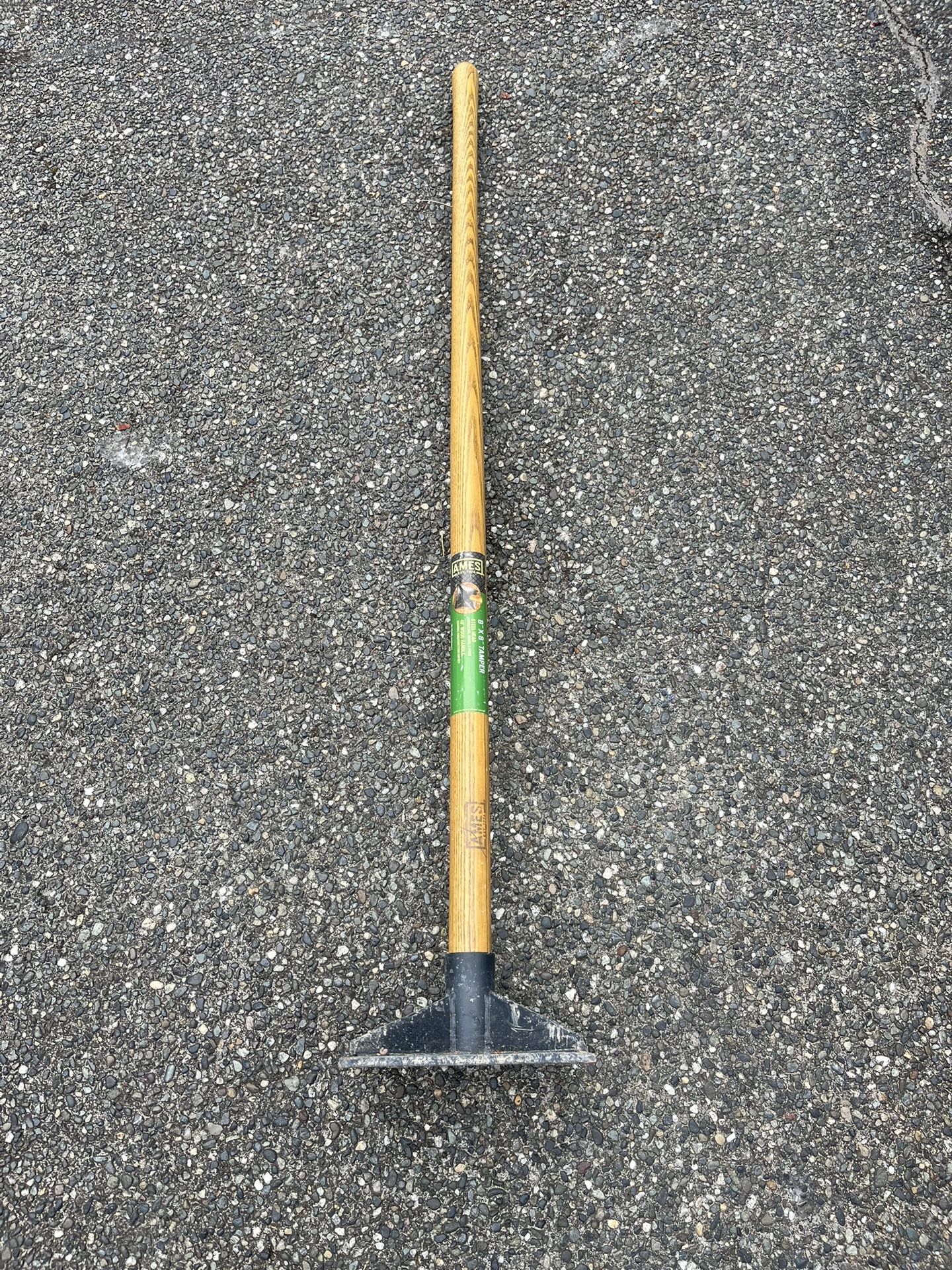 Tamper - Ames Steel. 8”x8”.