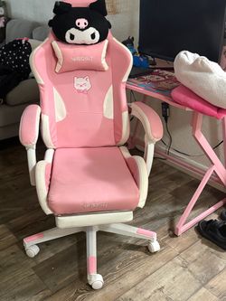 Pink Gaming chair for girls