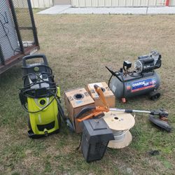 Pressure Washer  Compressor  Weedeater 