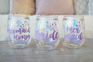 Personalised wine cups