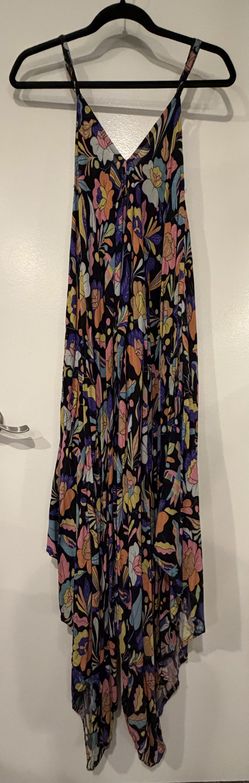 Multicolor Wide Leg Handkerchief Jumpsuit - Size S/M