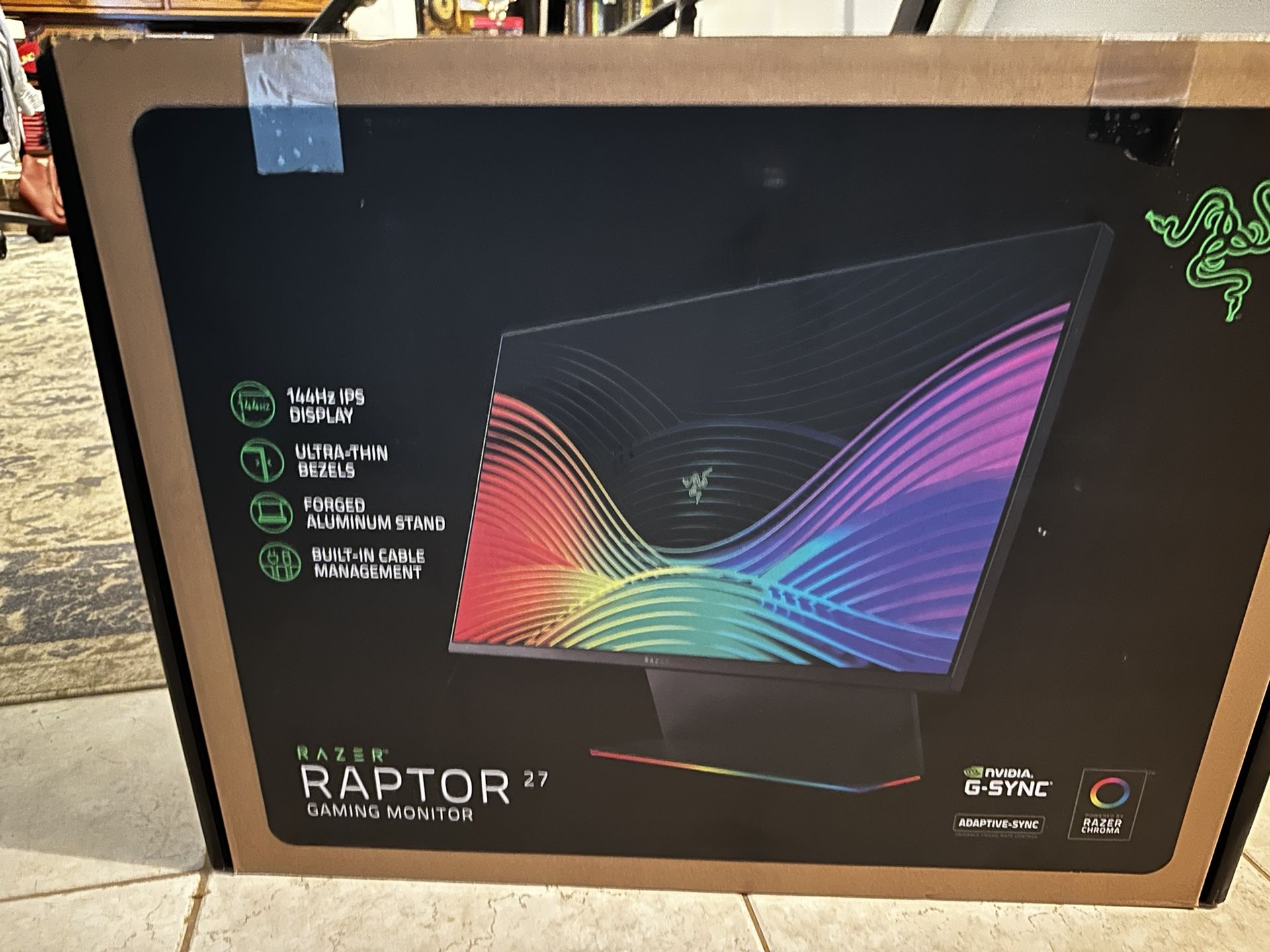 3 27 Inch Razor raptor monitor