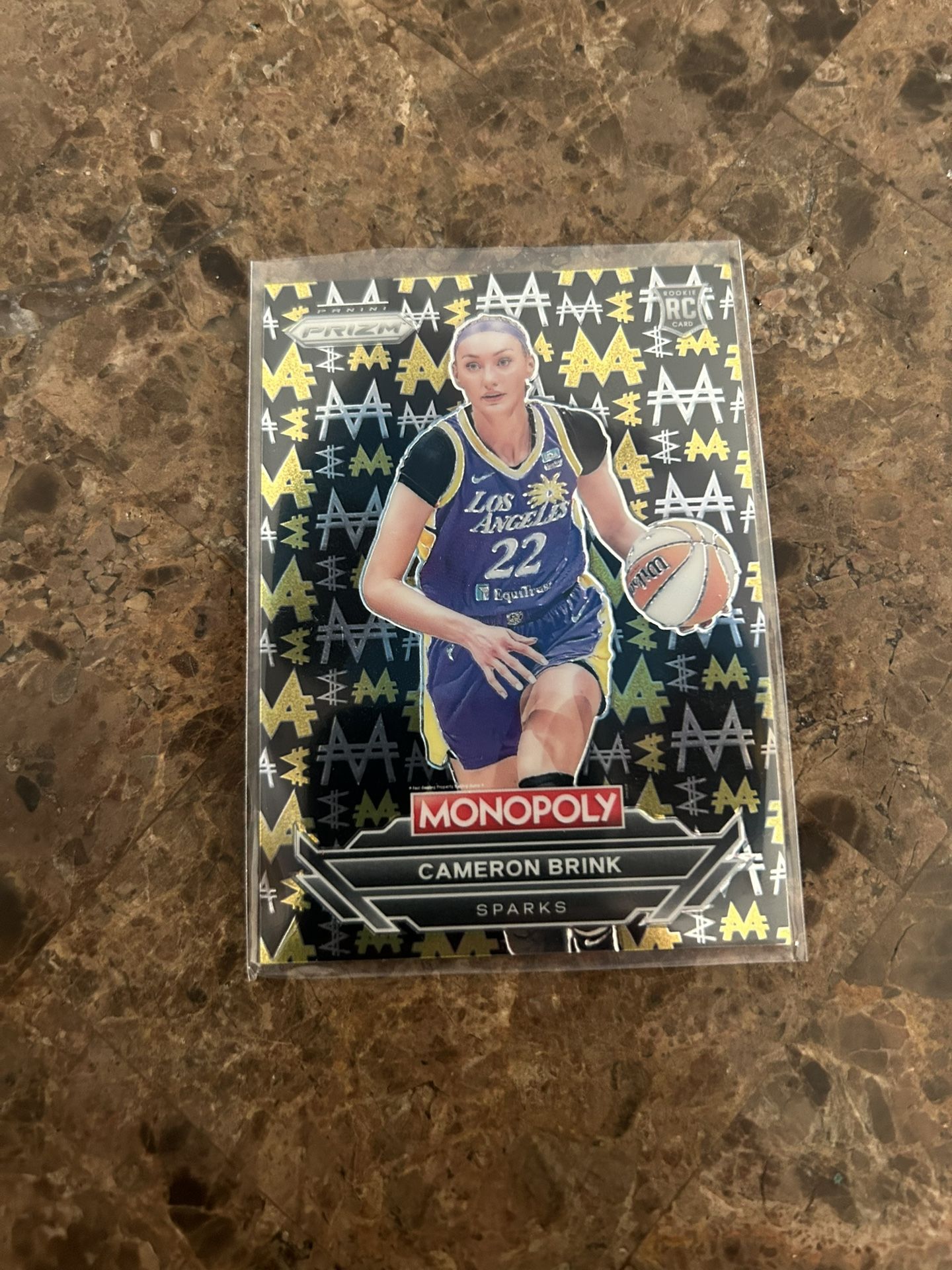 WNBA Monopoly Prizm Cameron Brink