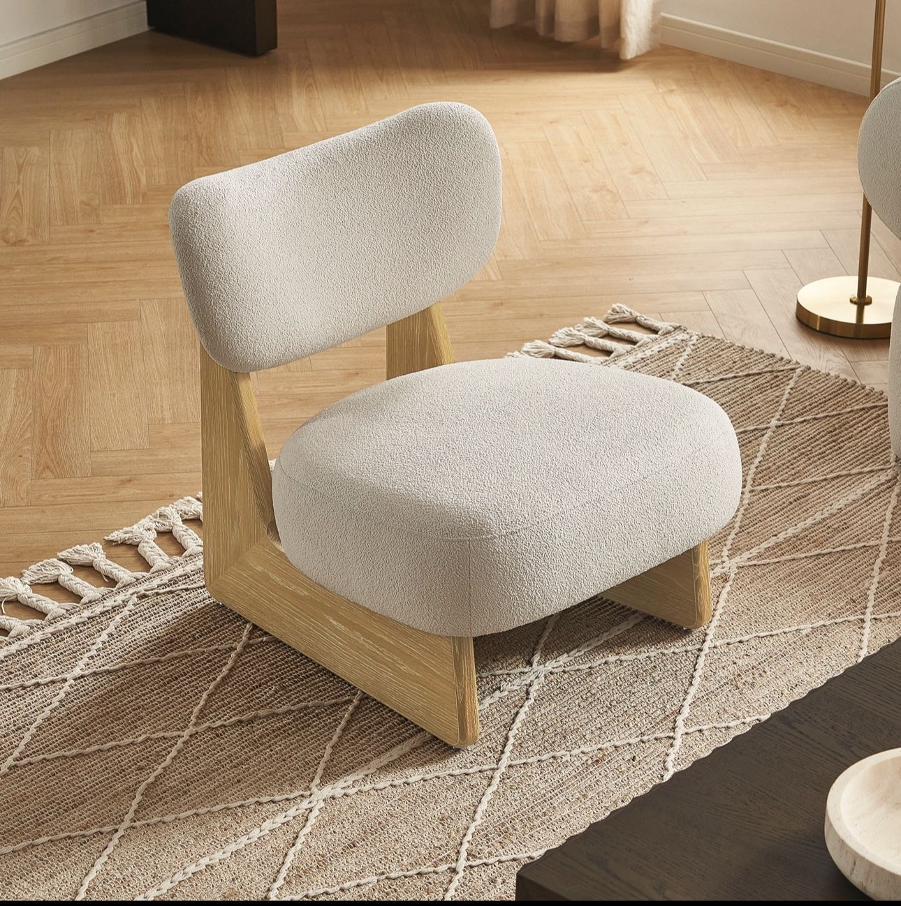 Castlery Solange Performance Bouclé Chair