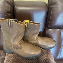 CAT Men's Drawbar Steel Toe Work Boots