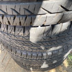 245-70-17 Cooper tires Like New