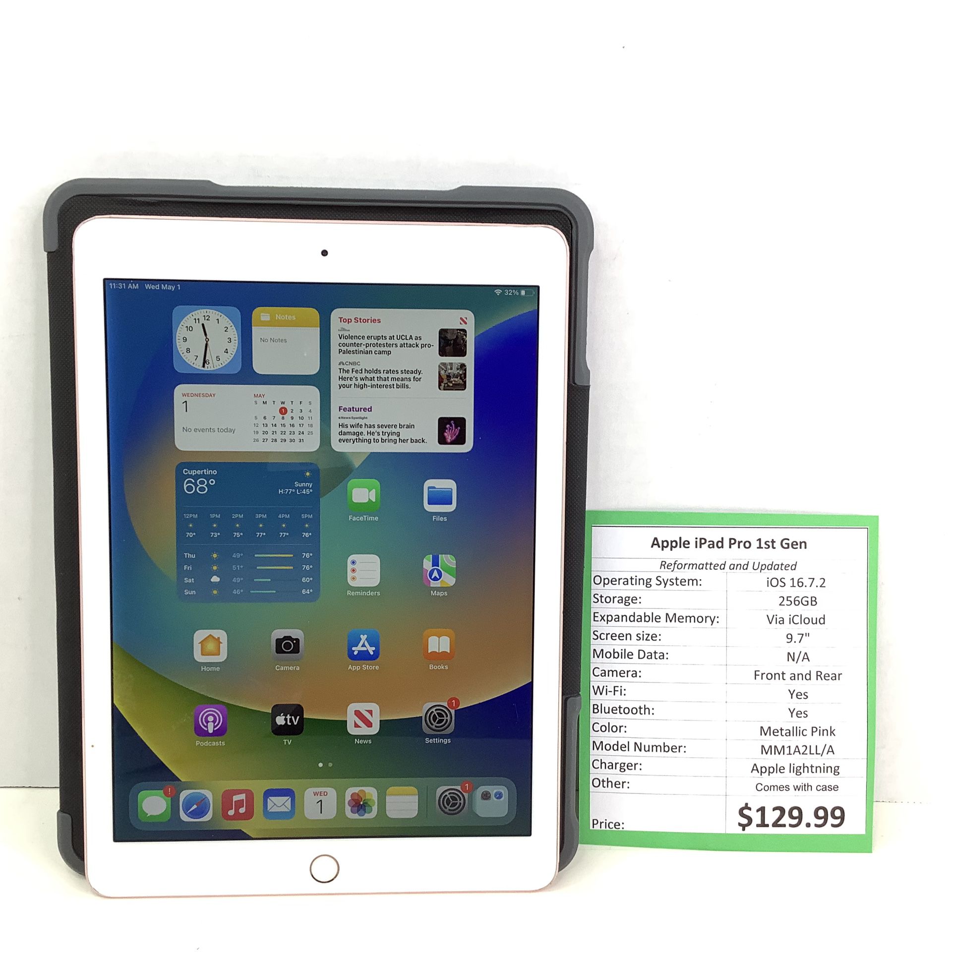Apple iPad Pro 1st Generation Tablet 