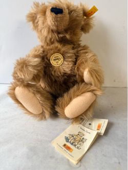 STEIFF 1903 CLASSIC TEDDY BEAR GROWLING  MR CINNAMON 13” - GENUINE MOHAIR TEDDY