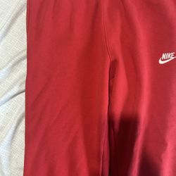 Brand New Red Nike Joggers