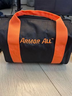 Armor All Car Care / Tool Organizer Bag (Black & Orange)
