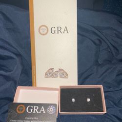 Stud Diamond Earrings