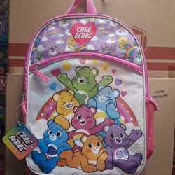 CARE BEARS BACKPACK 16 INCHES TALL 