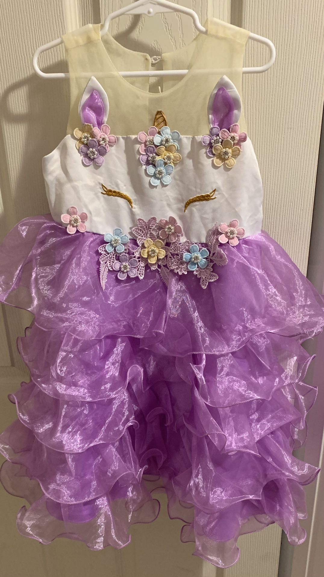 Girl’s Unicorn 🦄 Dress Size:4-5