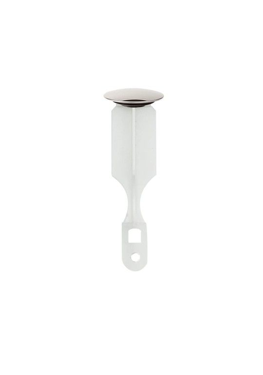 PF WaterWorks PF0240 2 Hole Pop-Up Stopper, Chrome 1-3/8 in. Cap Dia.,
