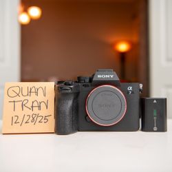 Sony A7IV Camera