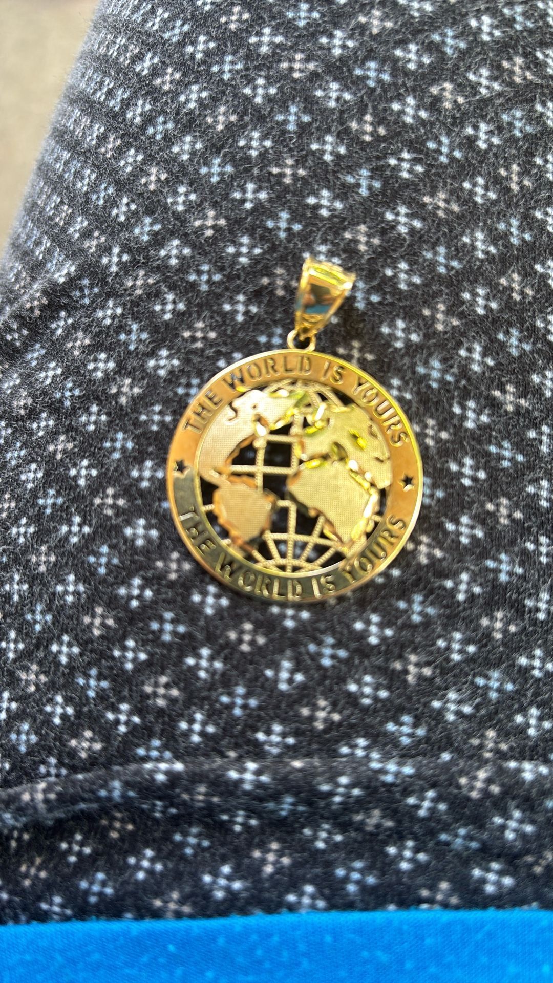 The world is yours charm