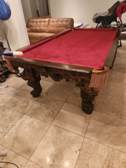 Full size Pool table